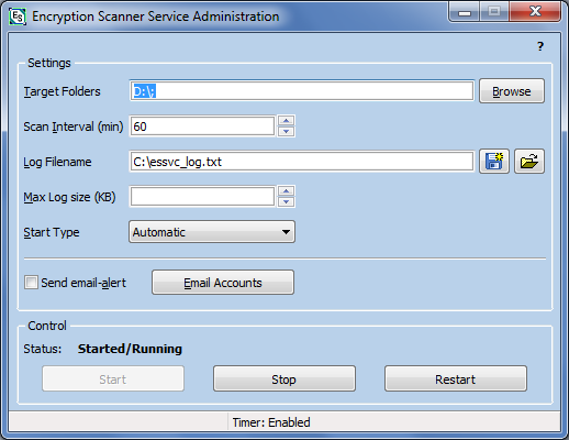 Encryption Scanner screenshot 2